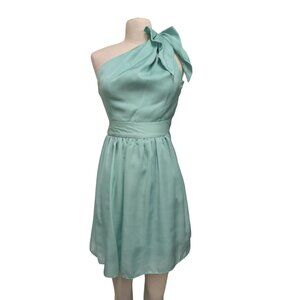 Vintage The Limited One-Shoulder Mint Green Formal Dress Size 2 Homecoming, Fund